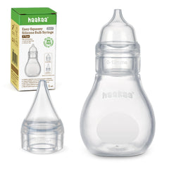 Haakaa nasal suction arc tip for newborn relief and gentle use.