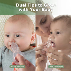 Haakaa nasal suction cone tip for 12 months plus with controlled suction.