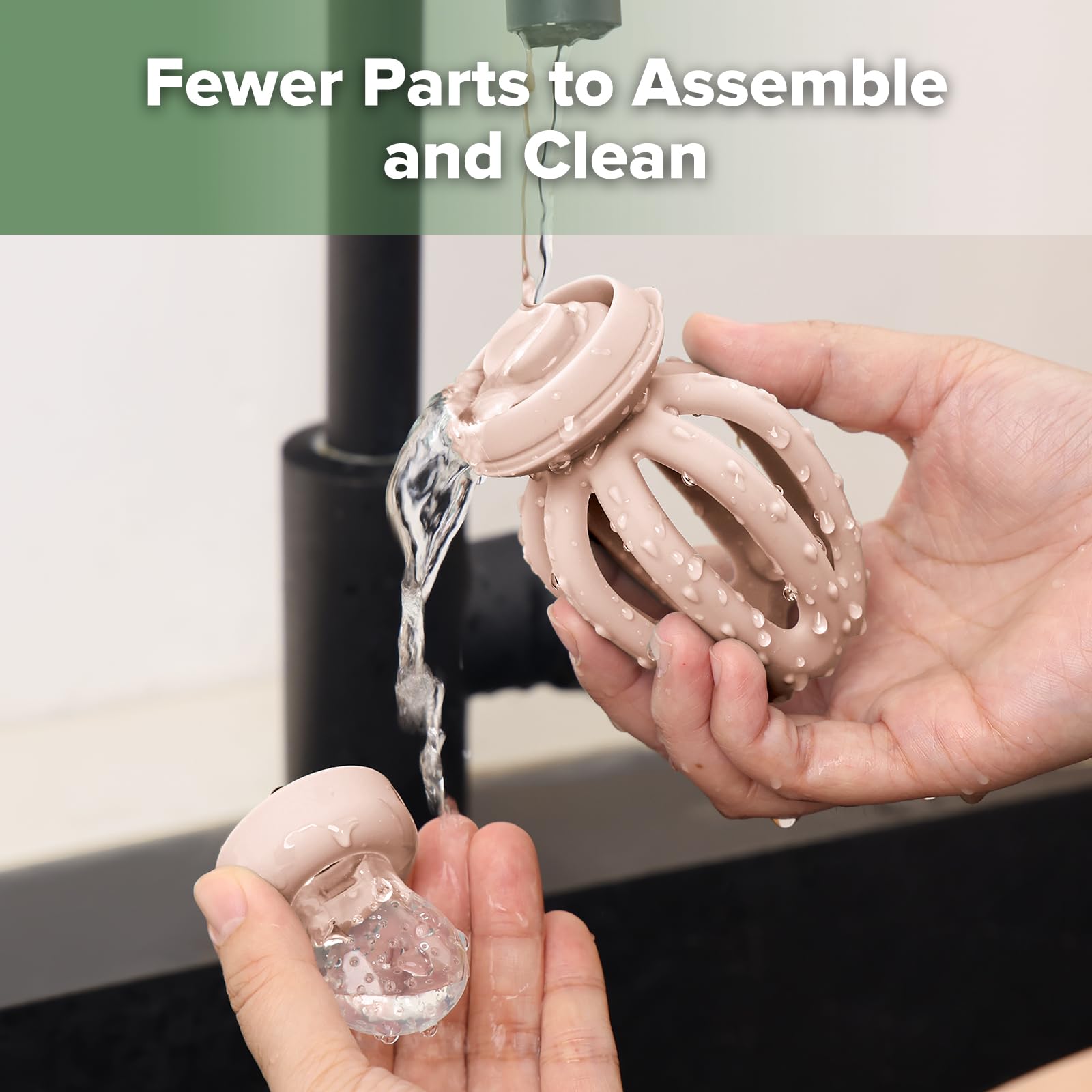 Haakaa Octopus Dishwasher-safe design for easy cleaning
