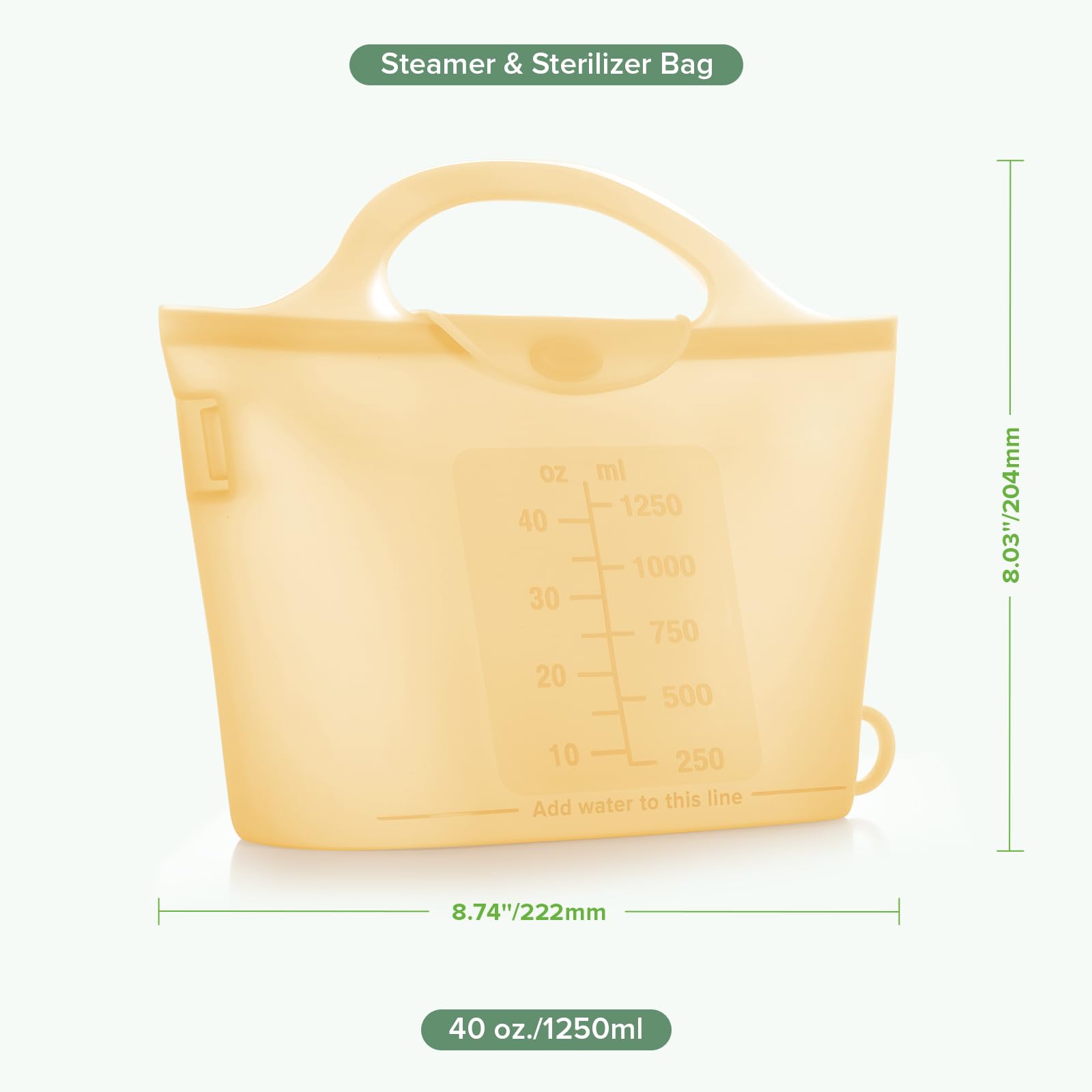 Dishwasher-safe, fridge and freezer compatible for easy cleanup.