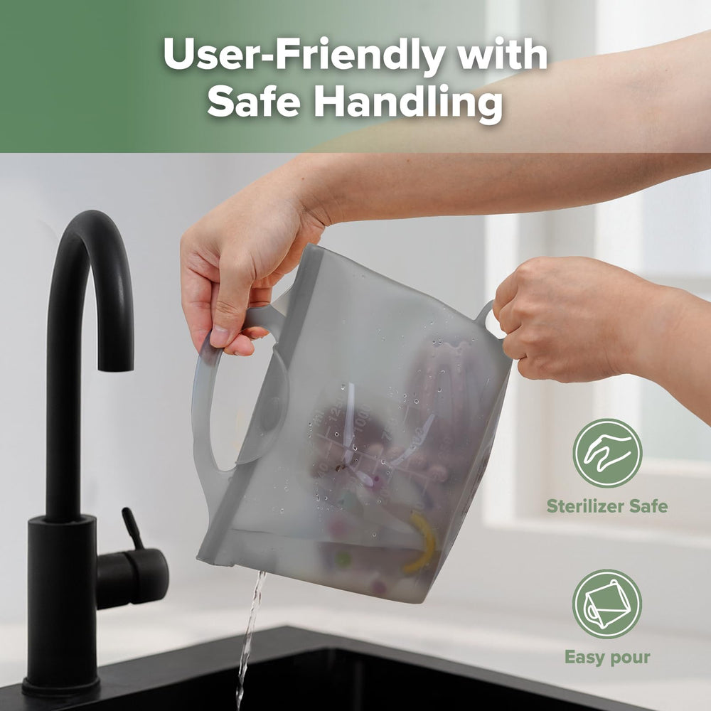 Haakaa On-The-Go secure seal prevents leaks during heating