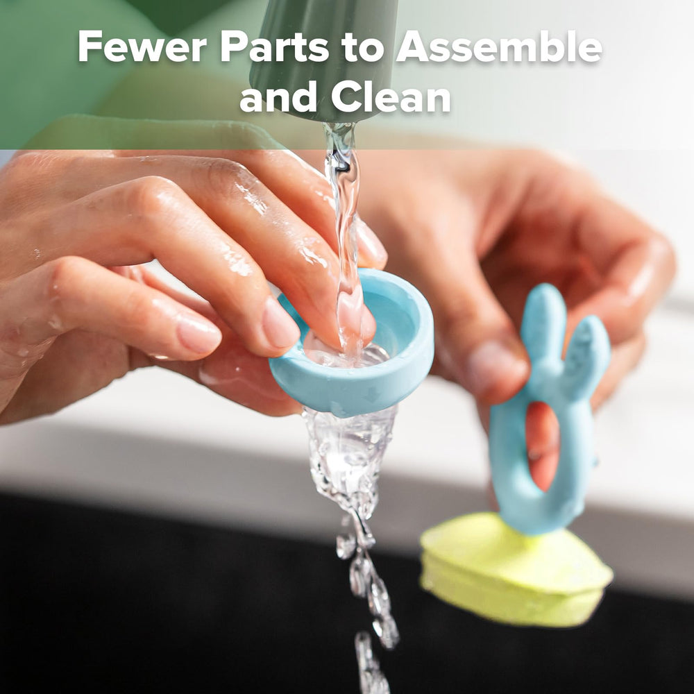 Haakaa portioned serving tray demonstrates matching servings for quick prep.