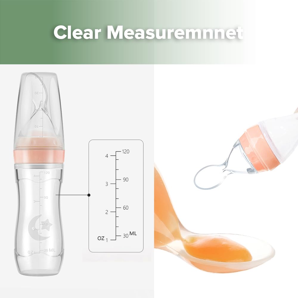 Haakaa silicone design ensures safe, flexible feeding without extra spoons.
