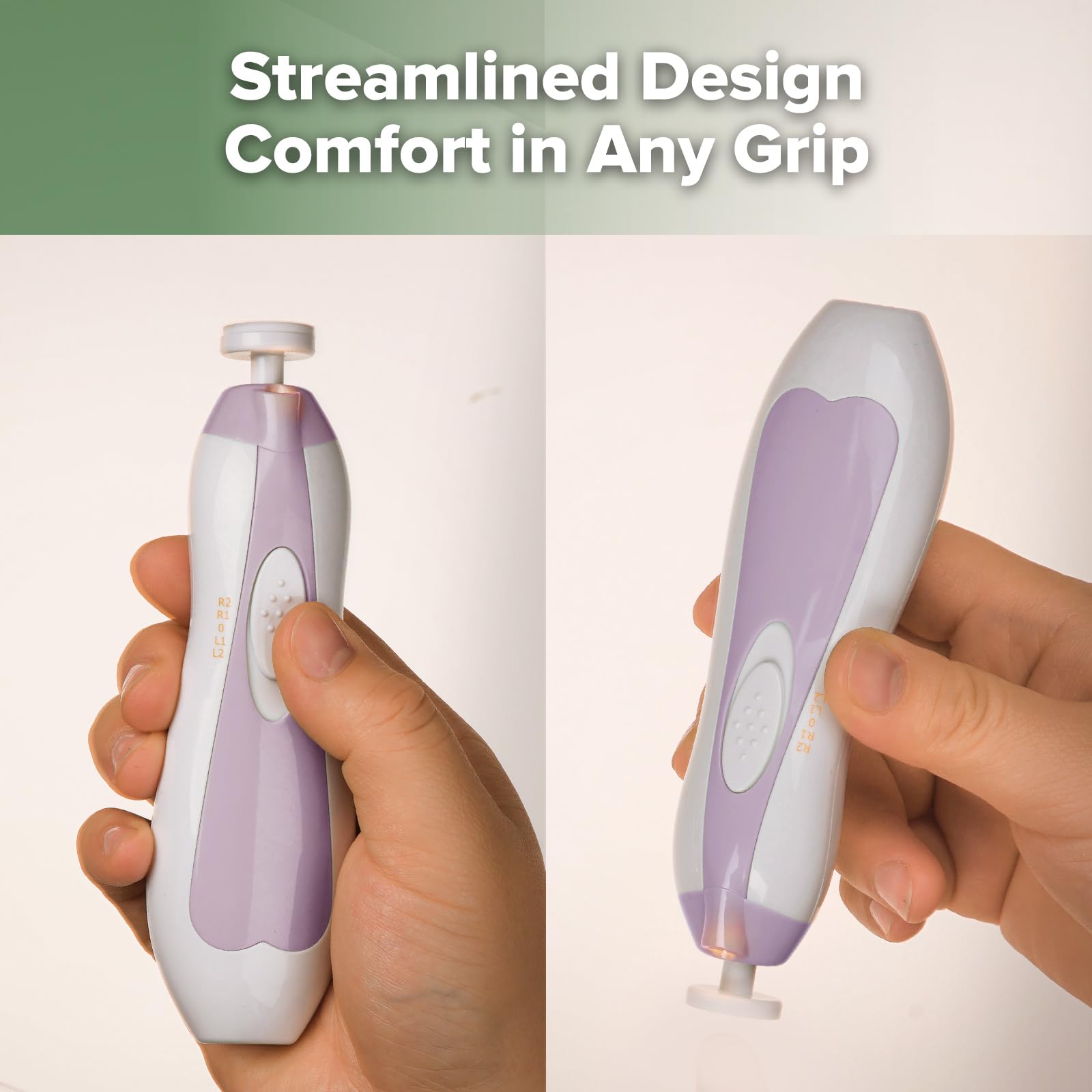 haakaa nail trimmer operates quietly for a calm baby care routine