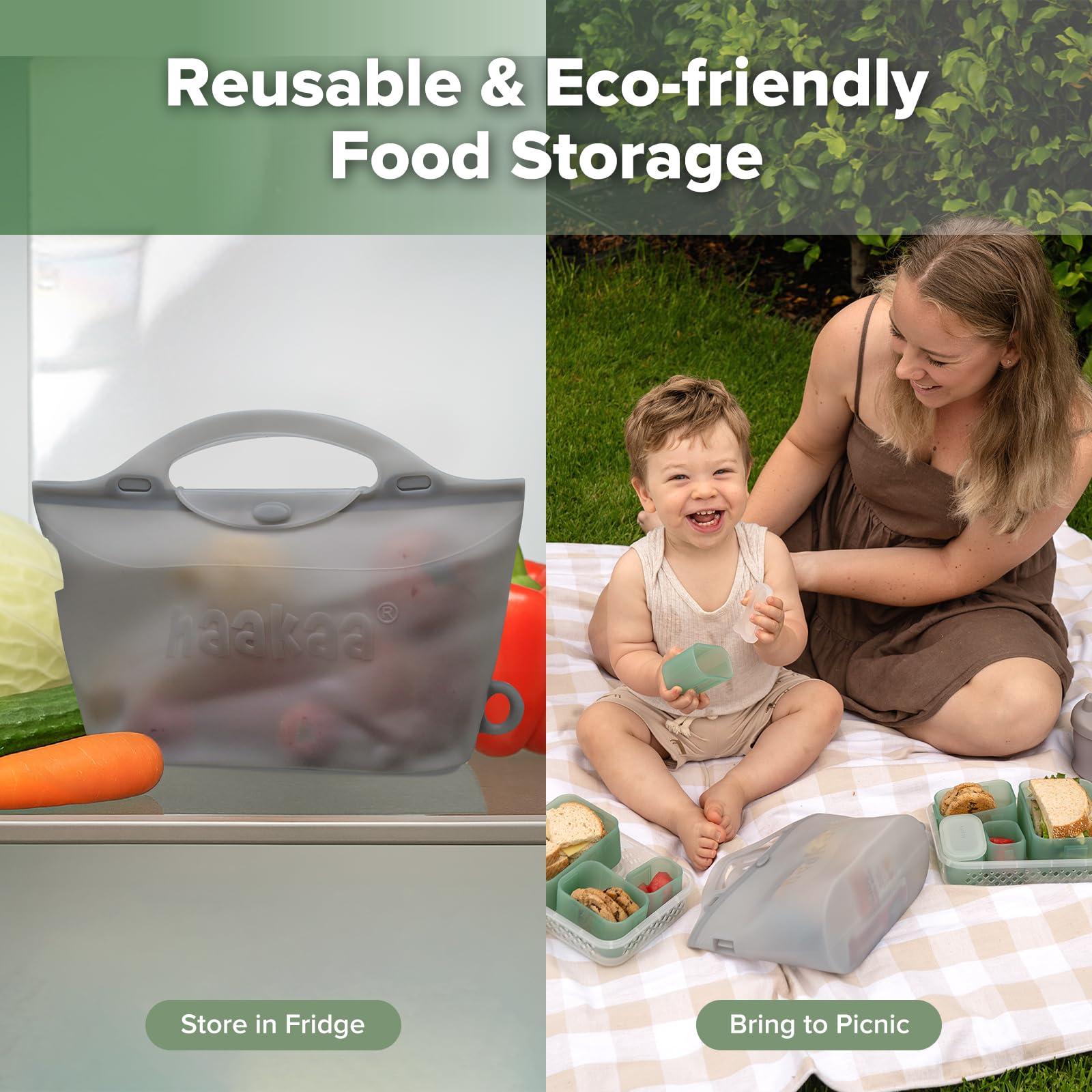 Haakaa secure seal and sturdy base prevent leaks.