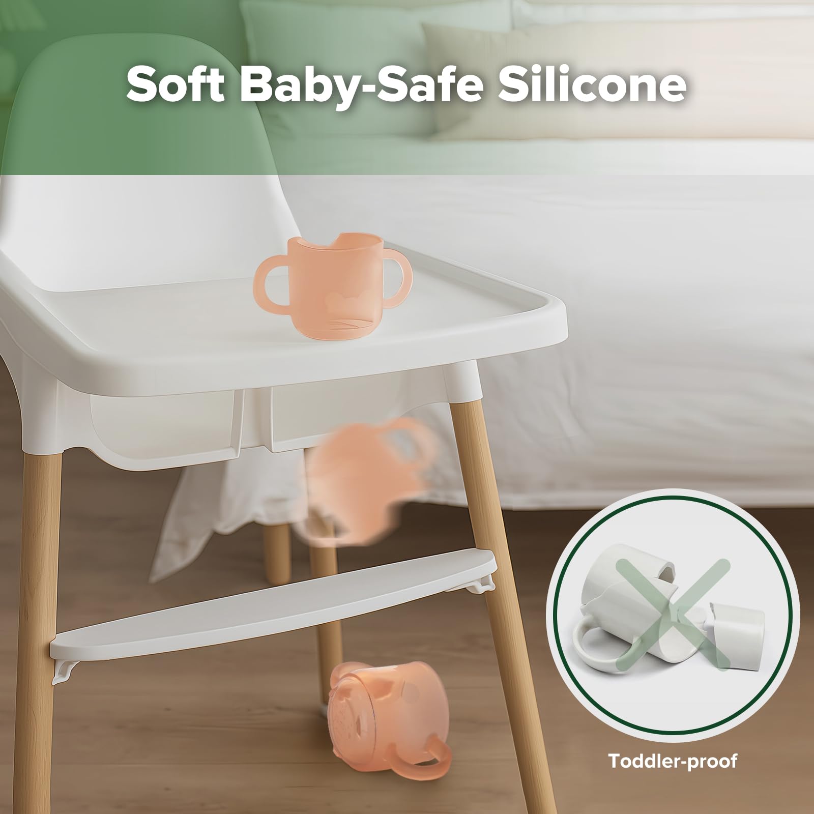 Haakaa one-piece design simple cleaning with no hidden corners