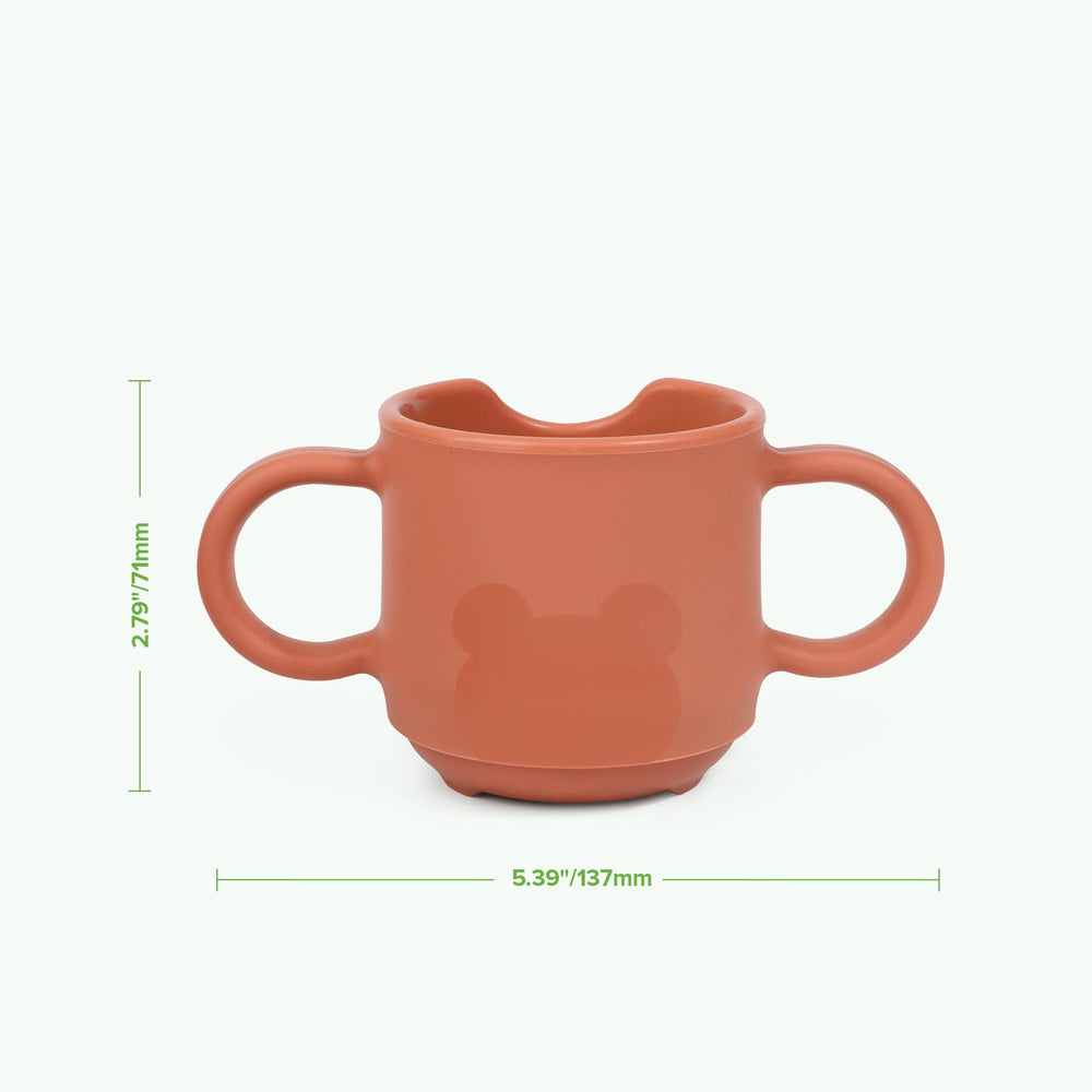 Transparent silicone shows cleanliness at a glance for daily routines.