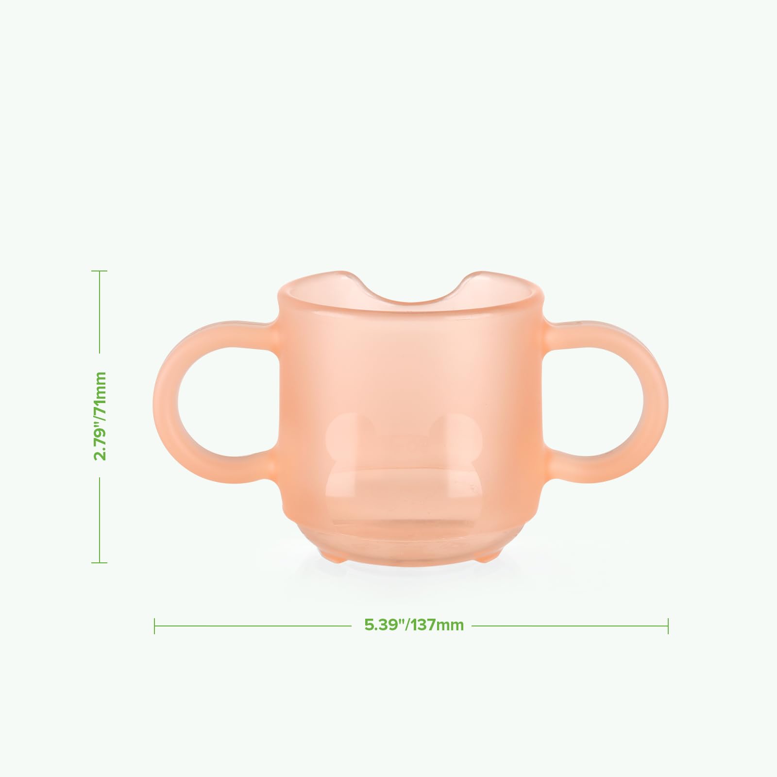 Haakaa travel-friendly cup lightweight for on-the-go meals