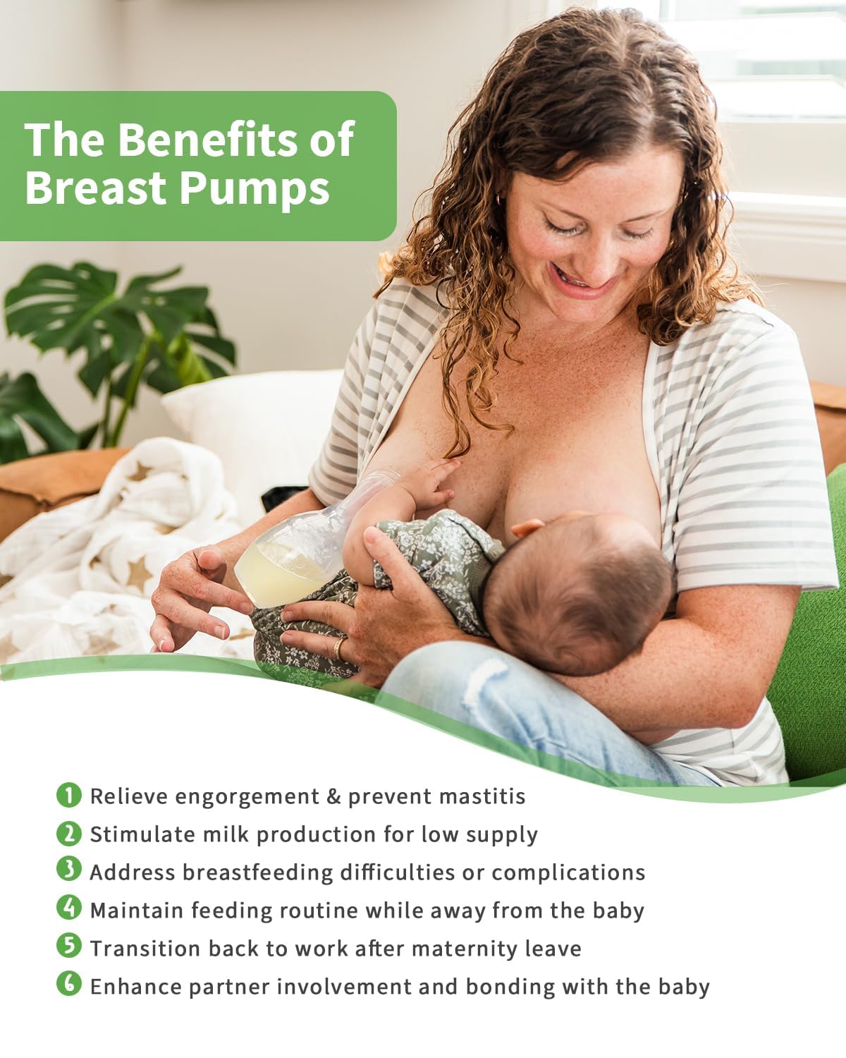 Haakaa silicone breast pump nipple fit for comfortable expression.