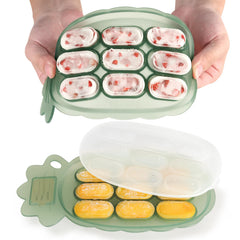 Haakaa silicone nibble freezer tray with teething popsicle shapes for soothing gums