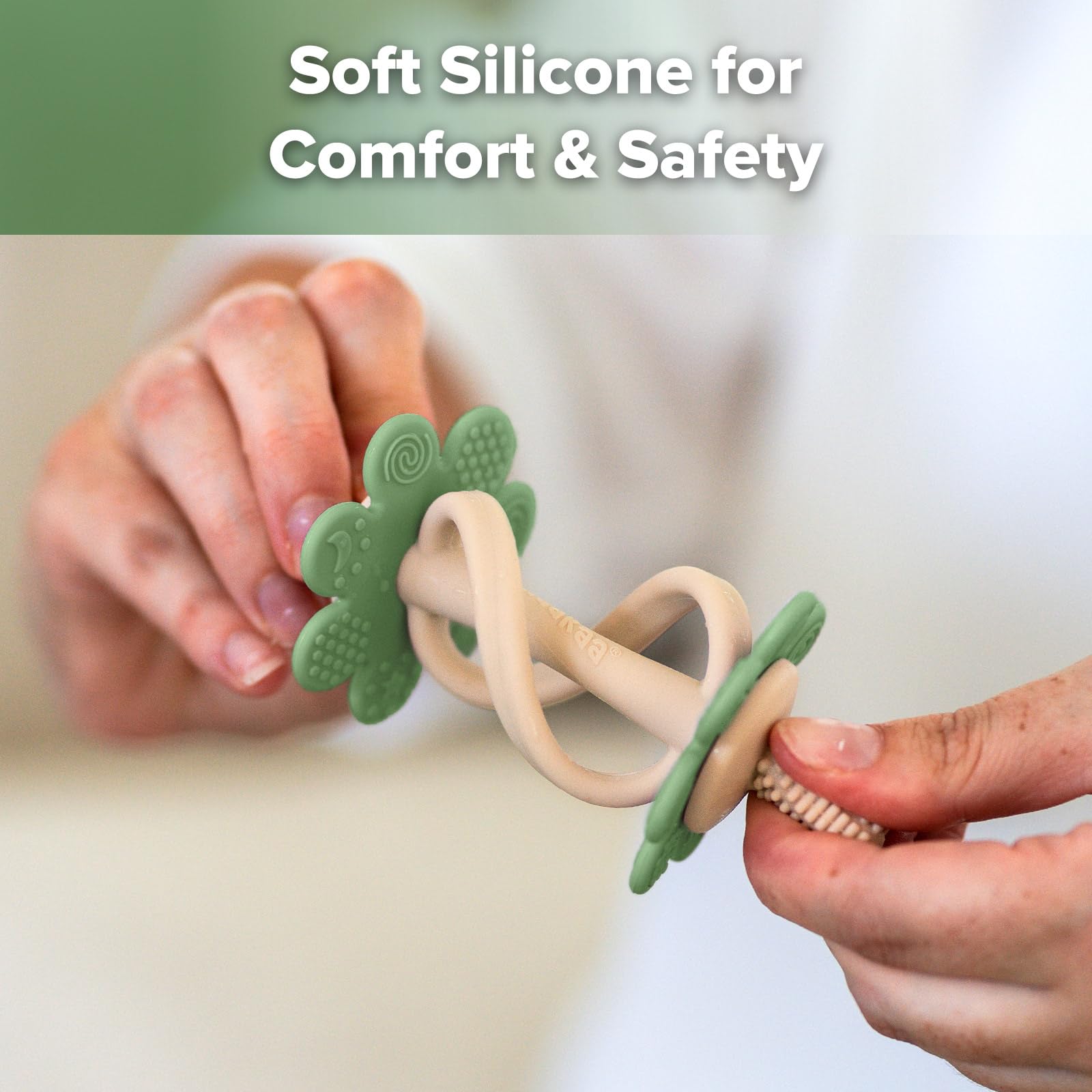 haakaa teether boil and steam sterilizable for hygiene