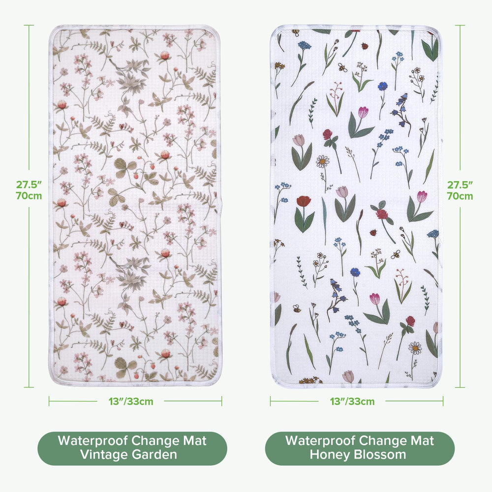 Haakaa liners folded compactly for easy, travel-friendly diaper changes.