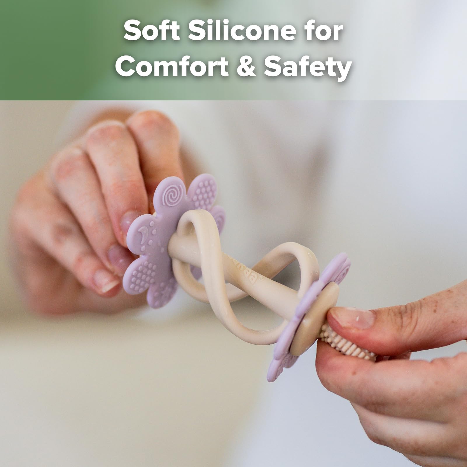 haakaa teether sterilizable by boiling or steaming