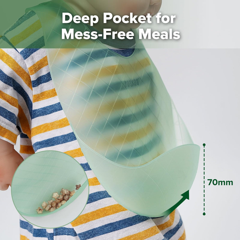 Haakaa waterproof one-piece design keeps moisture away from clothing