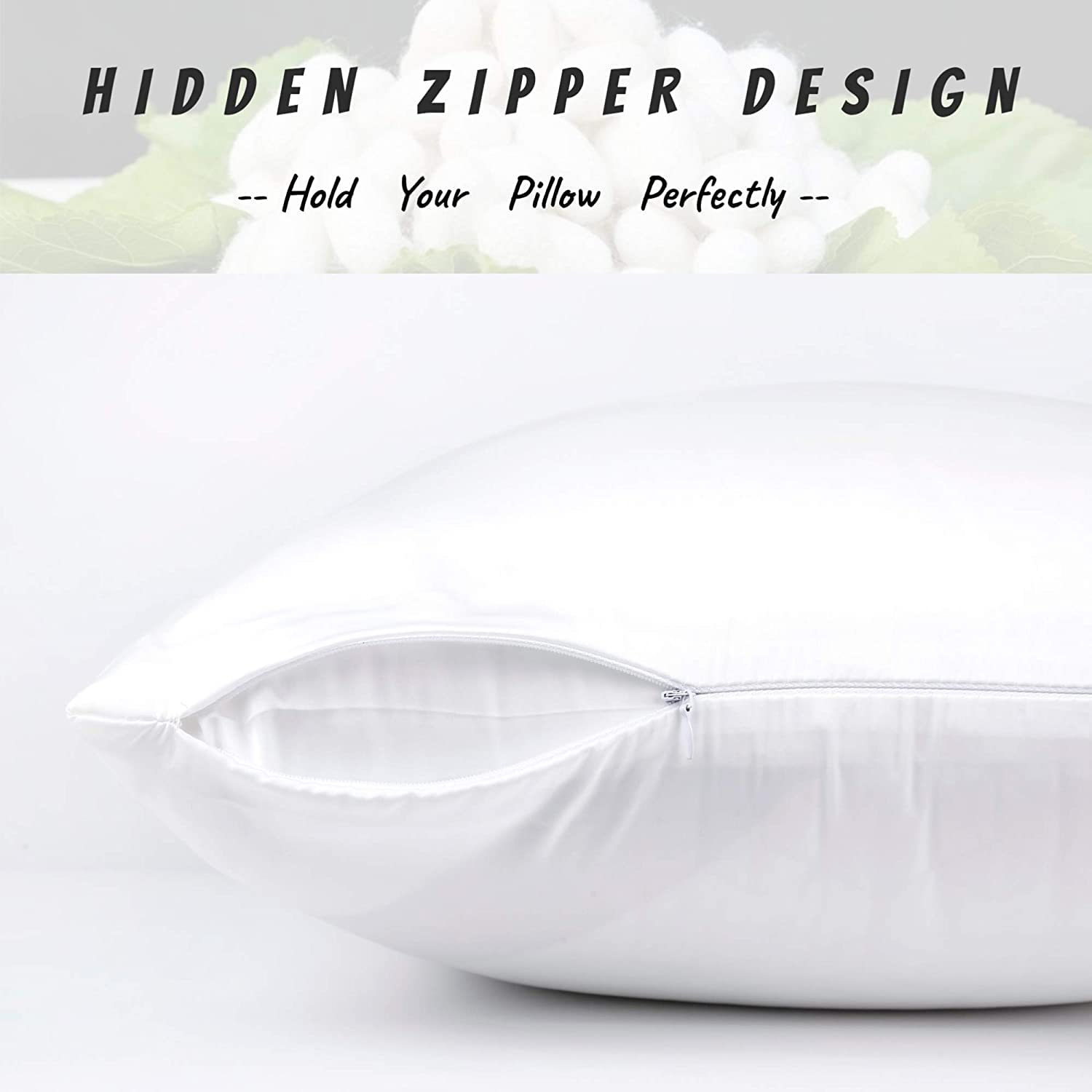 Hadi Bedding Company mint travel pillowcase in a cozy bedroom setup