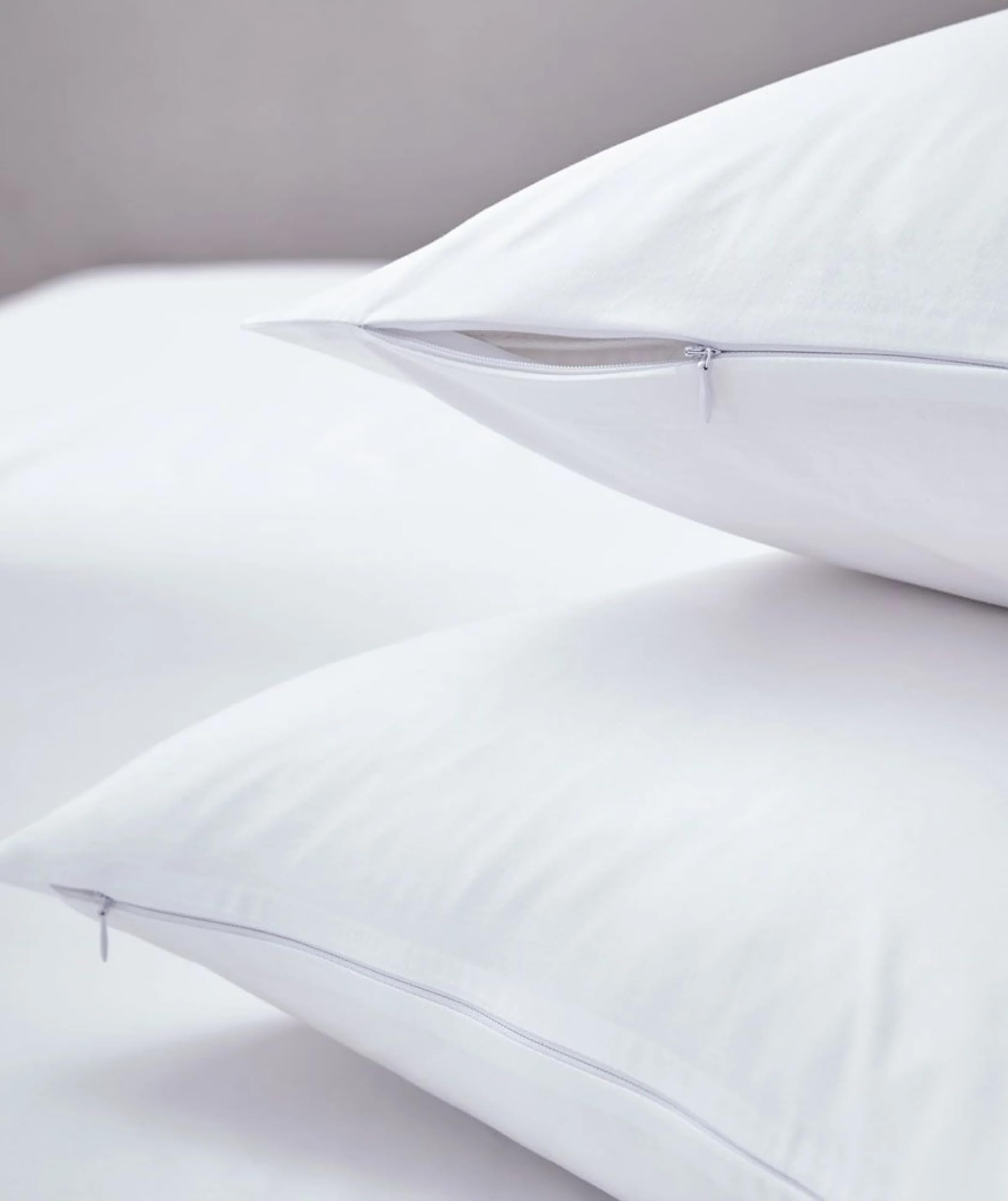 Hadi Bedding Company mint pillowcase on display emphasizes fit and color
