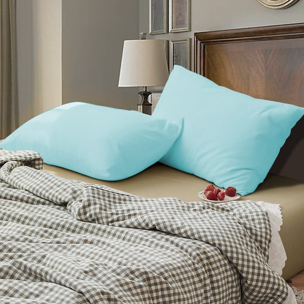 Hadi Bedding Company mint pillowcase packaging demonstrates premium quality
