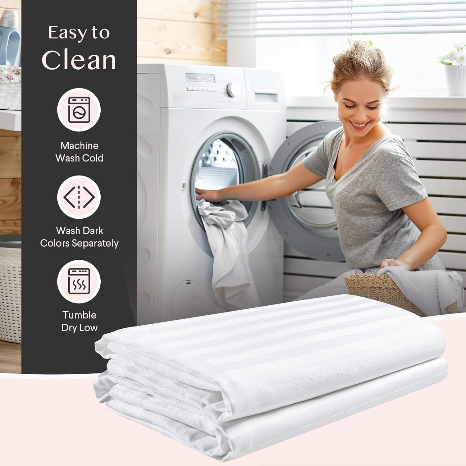 Hadi Bedding toddler travel pillowcase white 12x16, wrinkle resistant for easy care