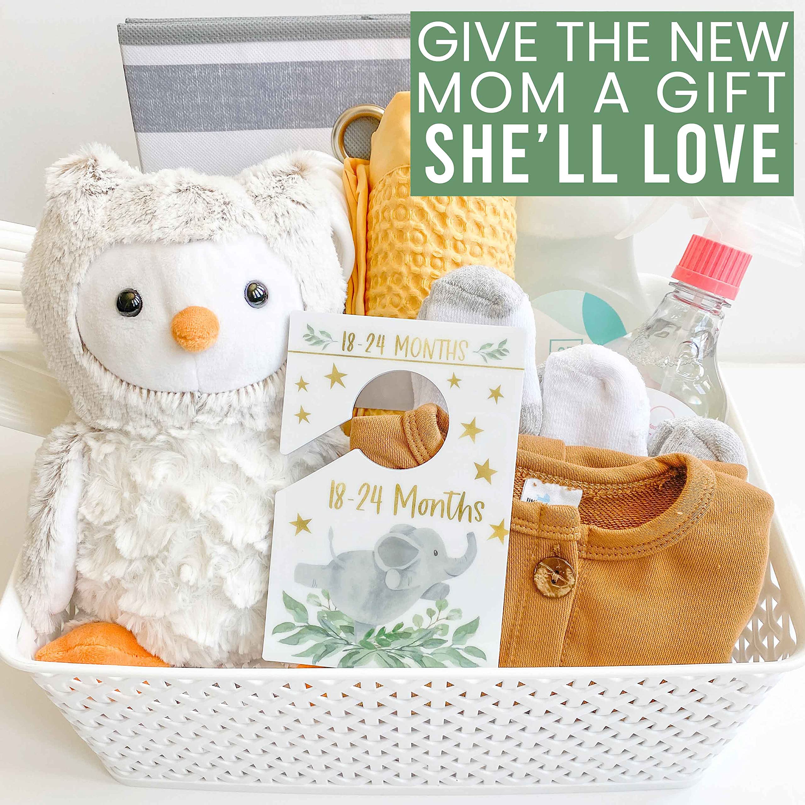 Durable plastic Hadley Designs baby closet dividers withstand daily use