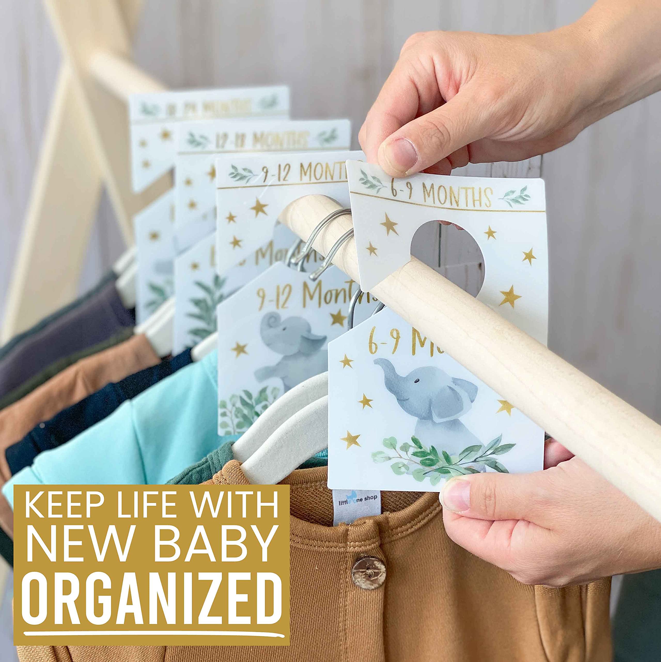 Elephant Hadley Designs nursery organizer photo highlights sturdy construction
