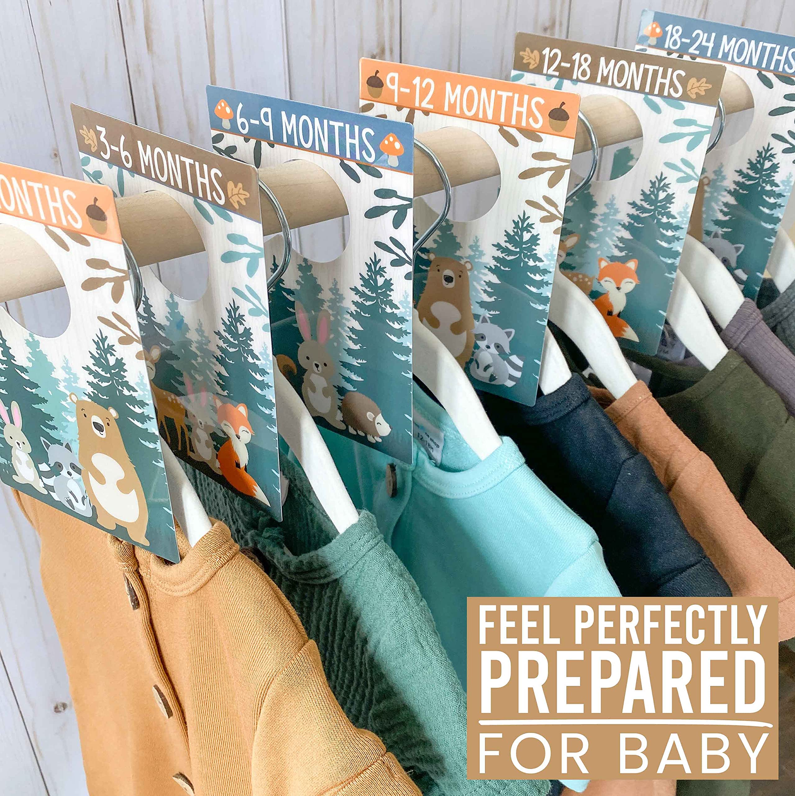 Hadley Designs forest bear design doubles as charming nursery decor.
