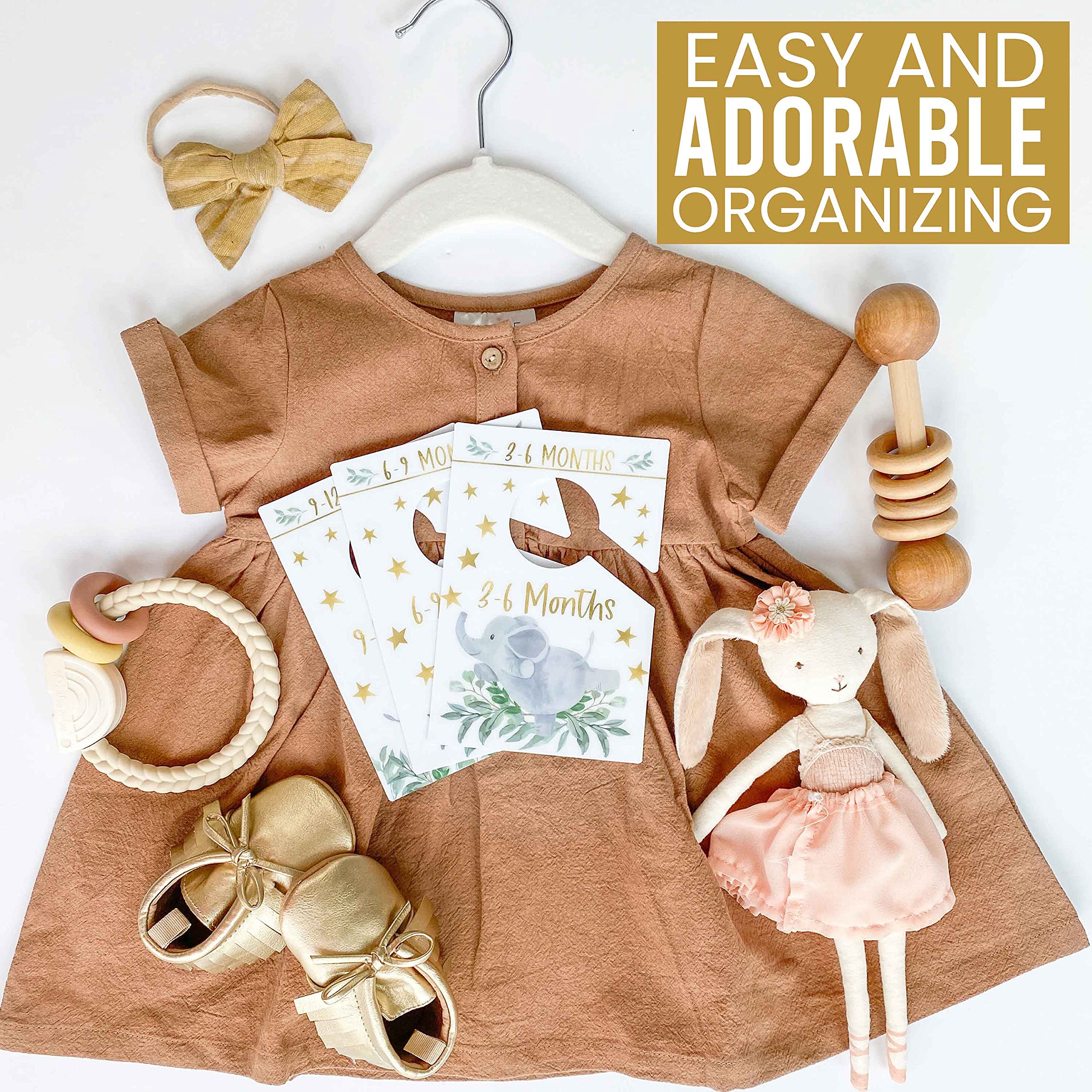 Made in the USA Hadley Designs baby closet dividers for reliable use