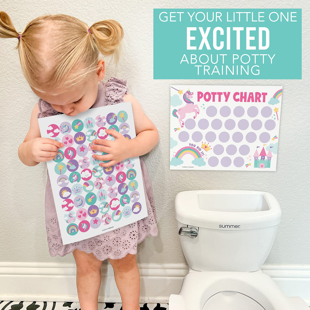 Hadley Designs toddler chart supports gentle routines for girls