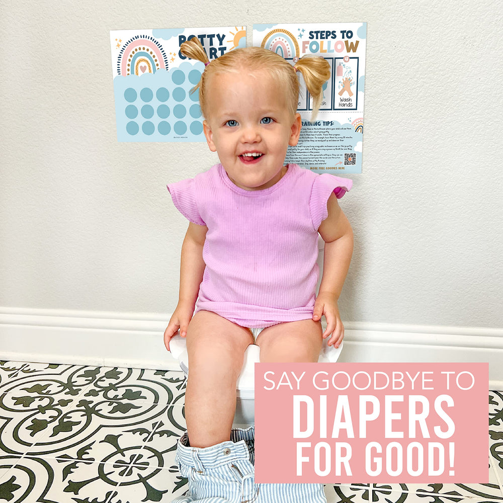 Hadley Designs motivational designs support engaging, non-pressure potty training