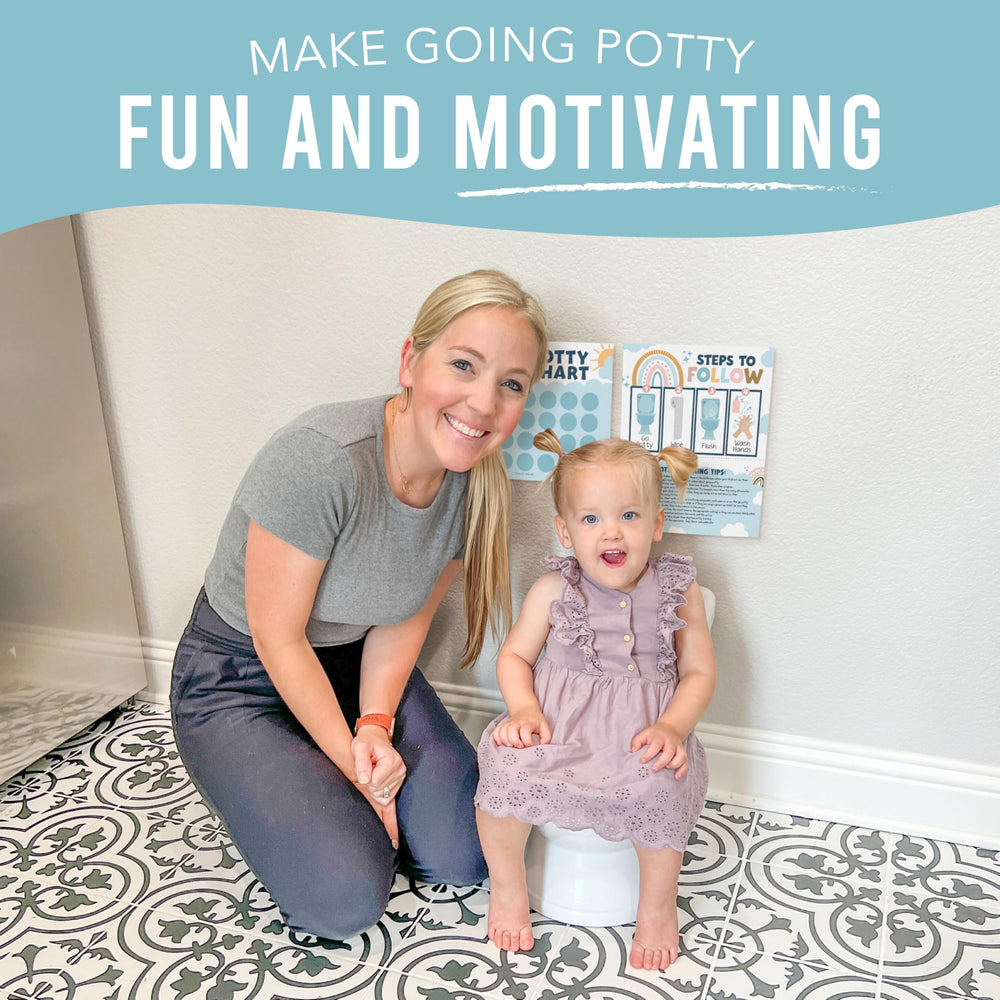 Hadley Designs potty time game visuals turn routines into a fun activity
