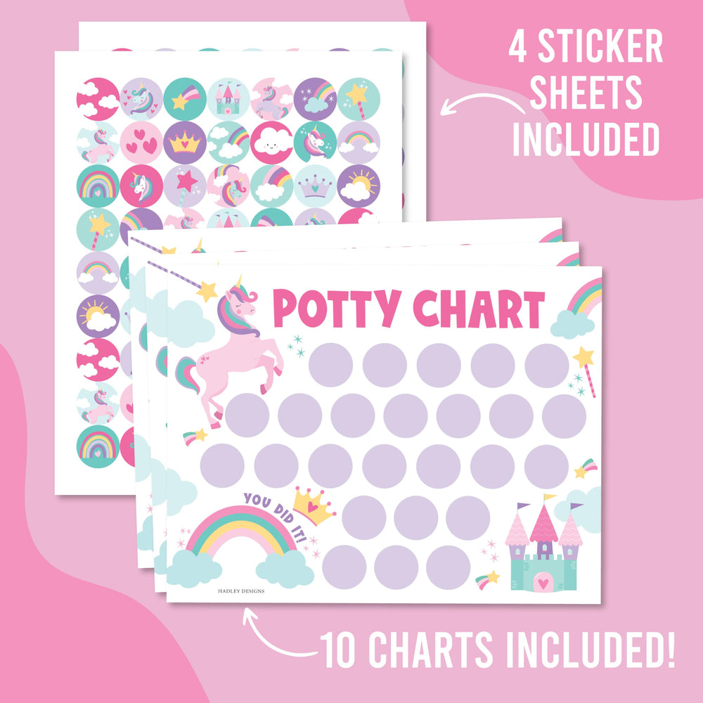 Hadley Designs potty chart aids daily routine with visuals