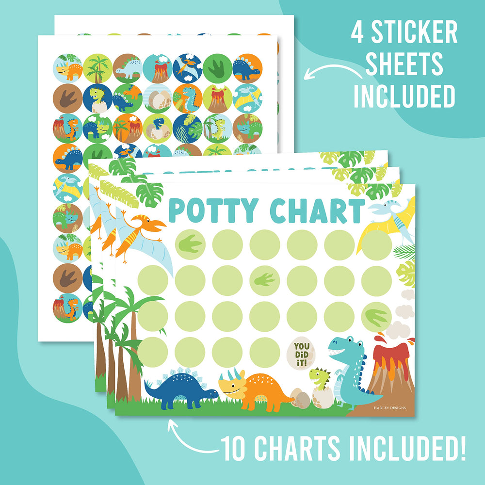 Hadley Designs usa-designed potty chart highlights quality and care.