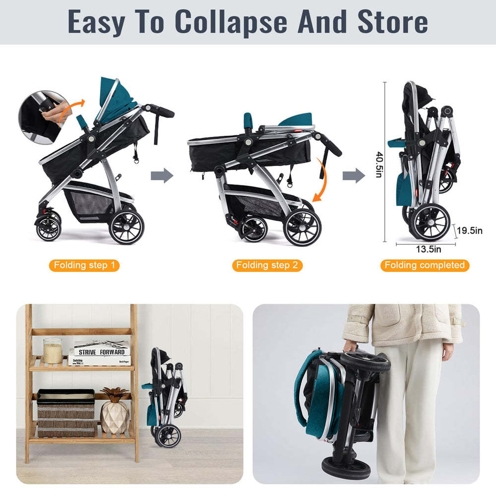 Hagaday stroller under seat storage for parent and baby essentials