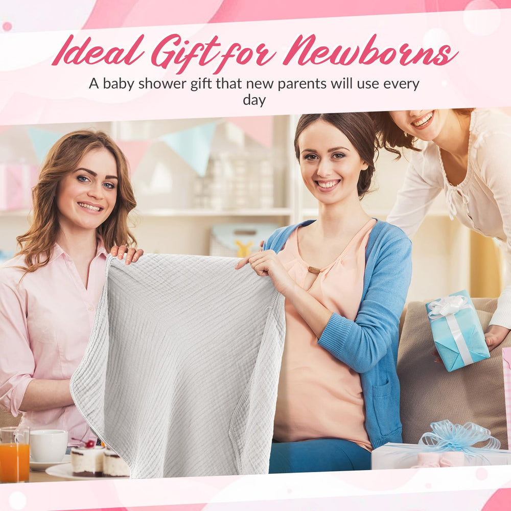 Hahafelt white baby bib keeps outfits dry during feeding and drool
