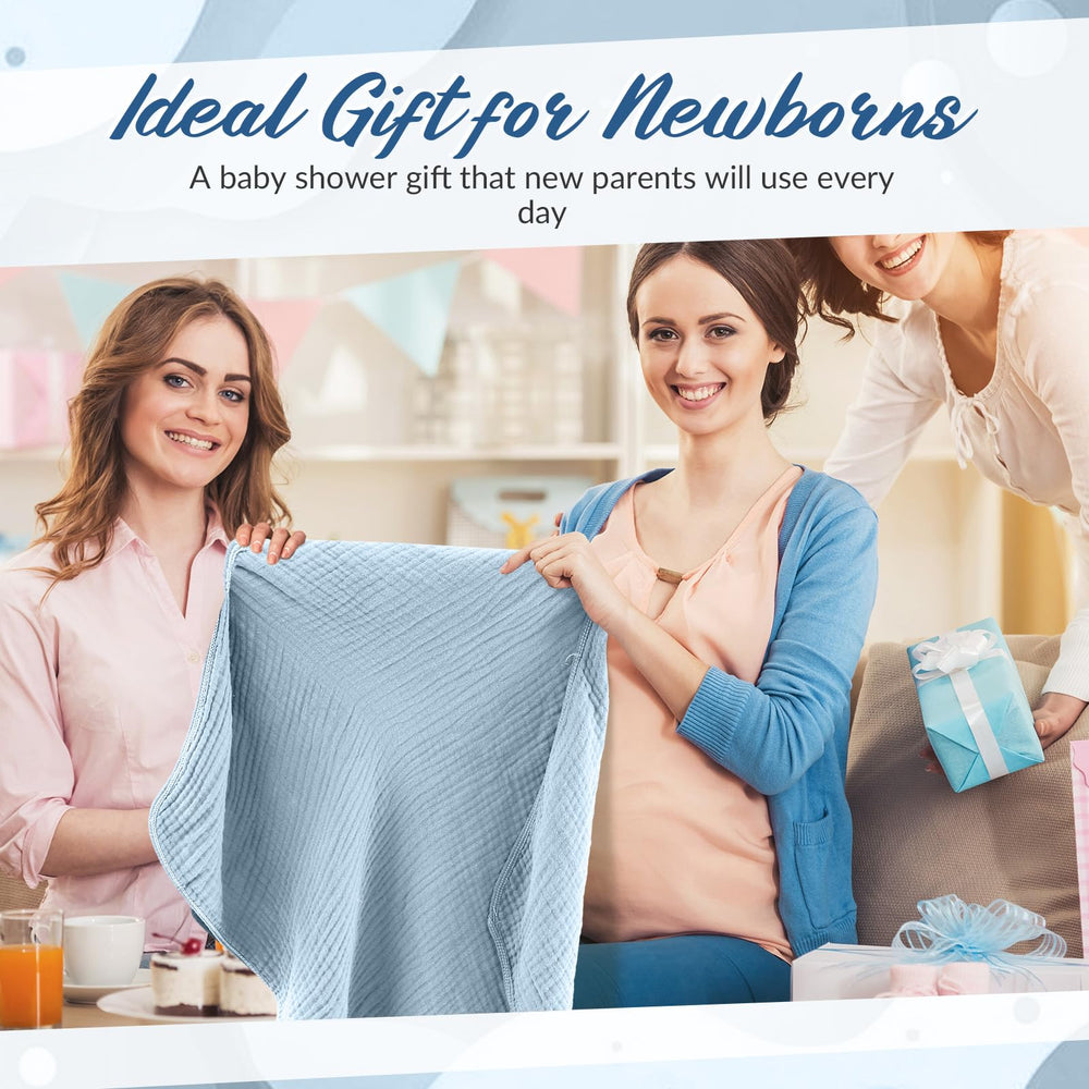 Hahafelt blue navy bath time gift set for families