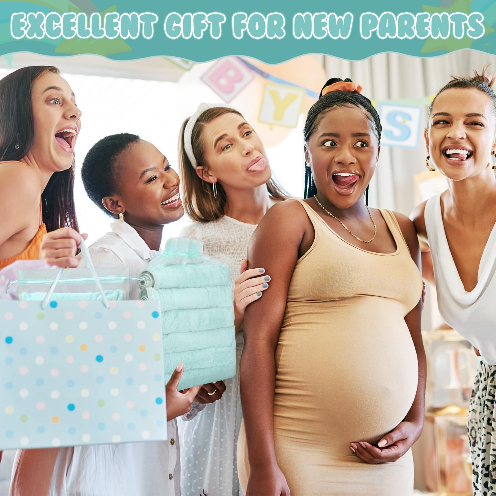 Hahafelt machine washable burp cloths—durable and easy to care for.