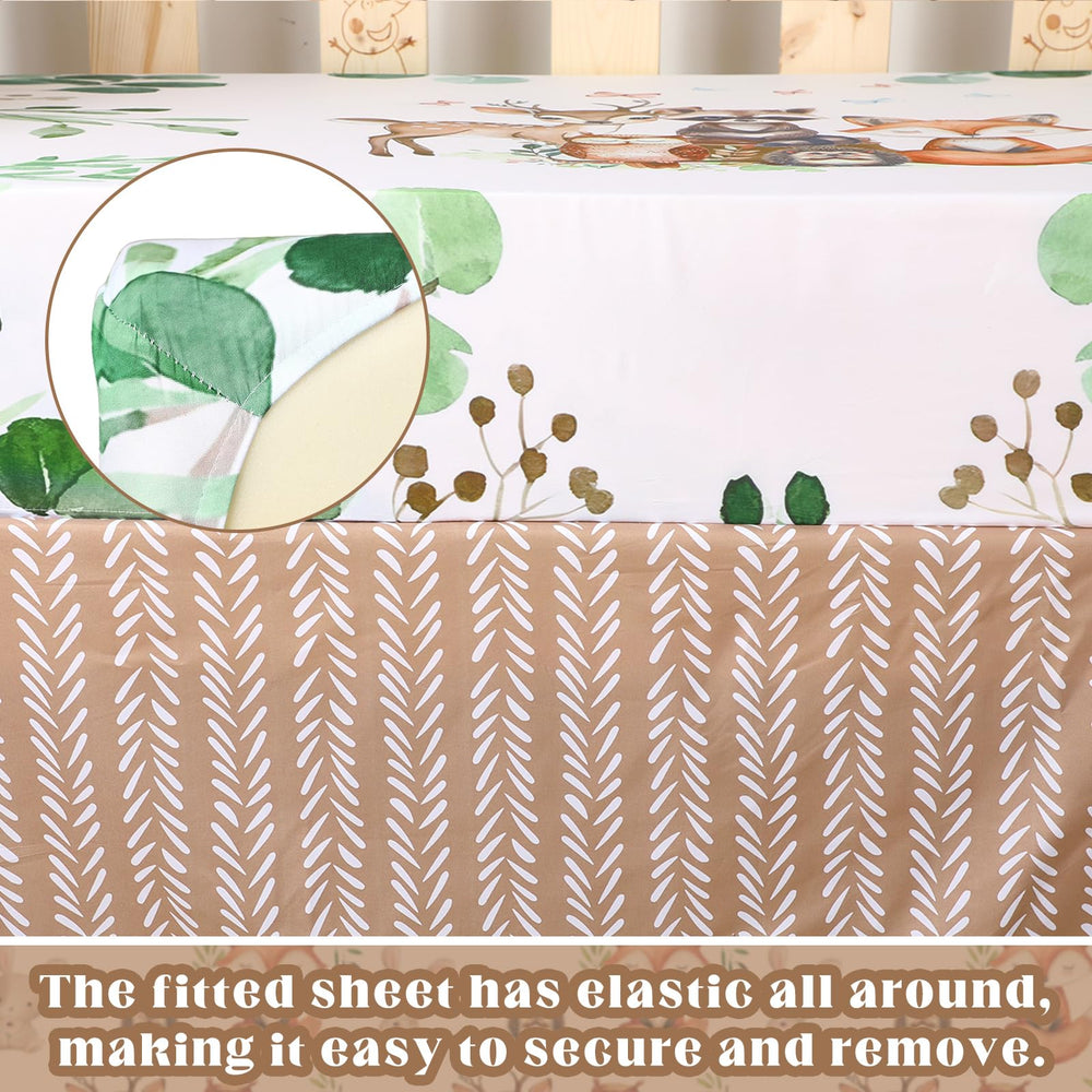 Hahafelt neutral nursery setup promotes versatile gender-friendly decor.