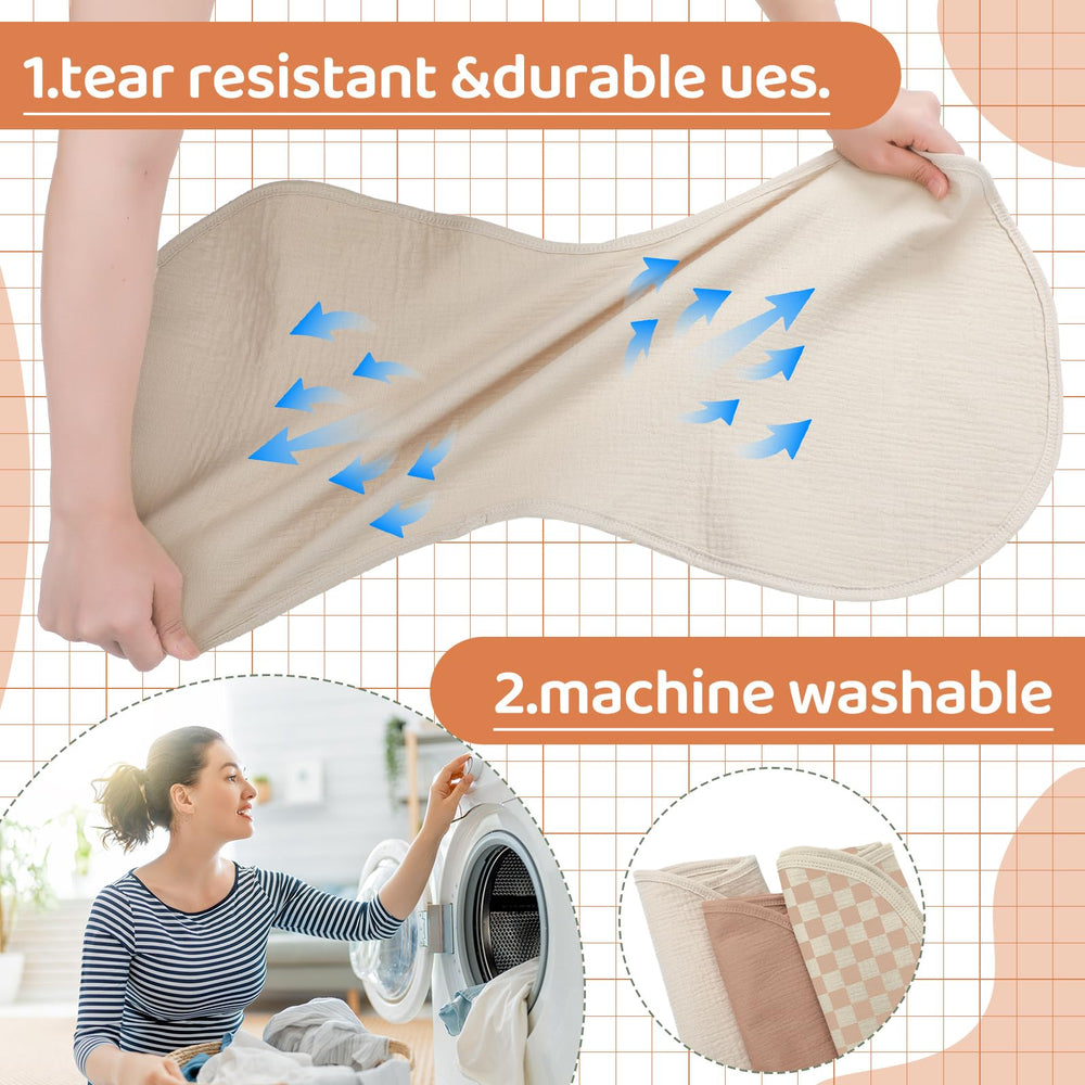 Hahafelt organic-cotton changing pad liner offers gentle touch for daily diaper changes