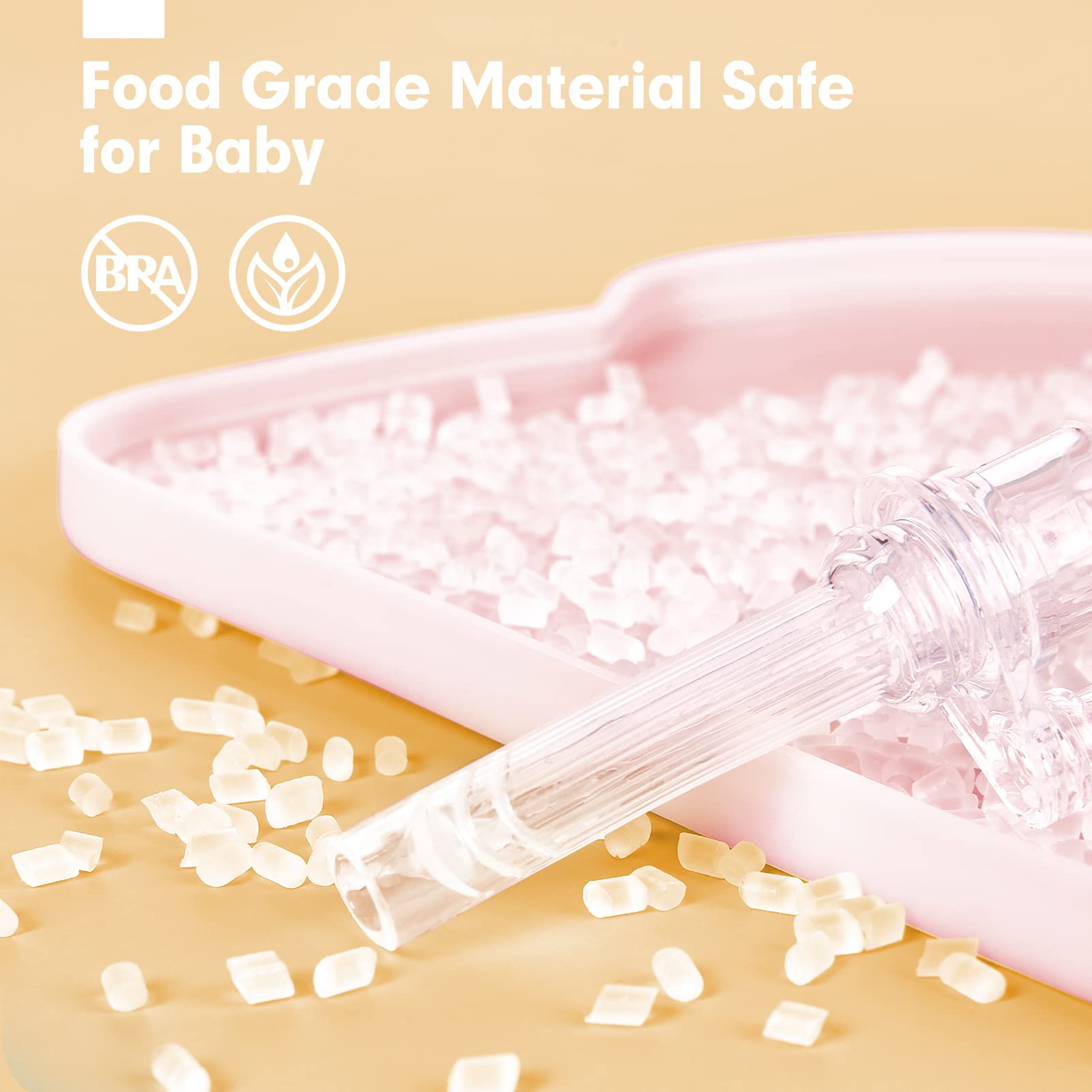 Hahaland leak-proof design helps minimize spills during daily use.