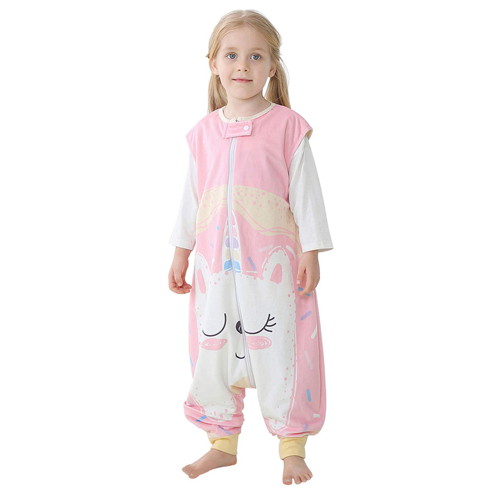 HAHASHOW baby sleeping sack with legs keeps little movers cozy and flexible