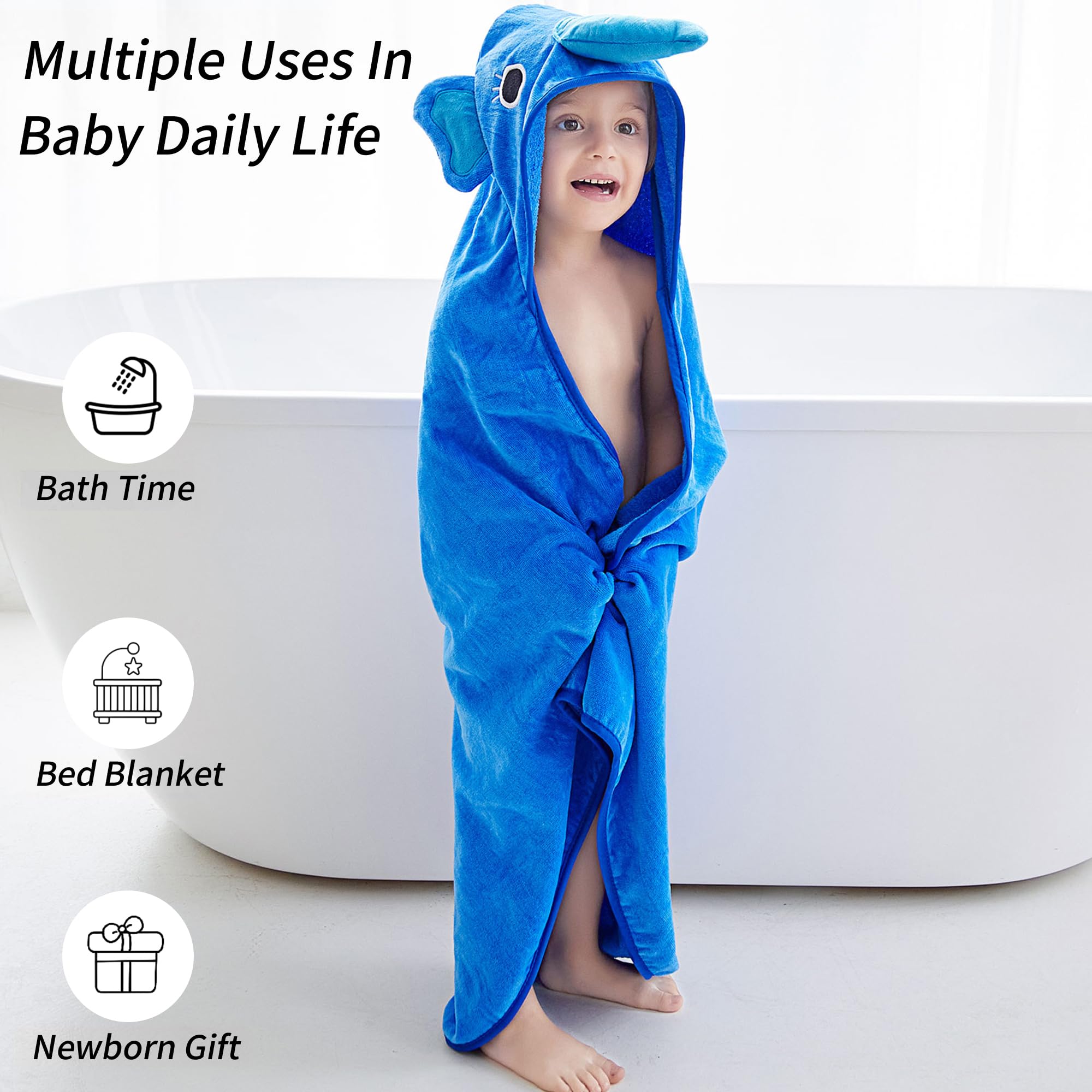 HAHASHOW gift-box ready towel for baby shower or newborn gift