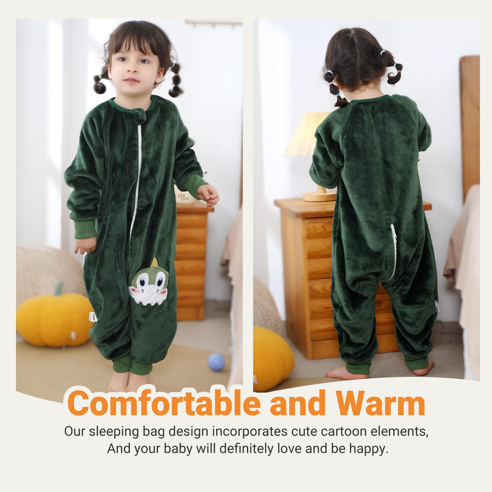 HAHASHOW unisex long sleeve sleeping bag for comfortable all-night wear