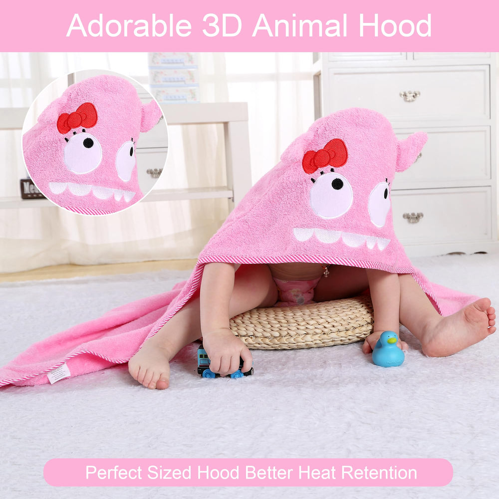 HAHASHOW 100 percent cotton towel offers gentle skin contact