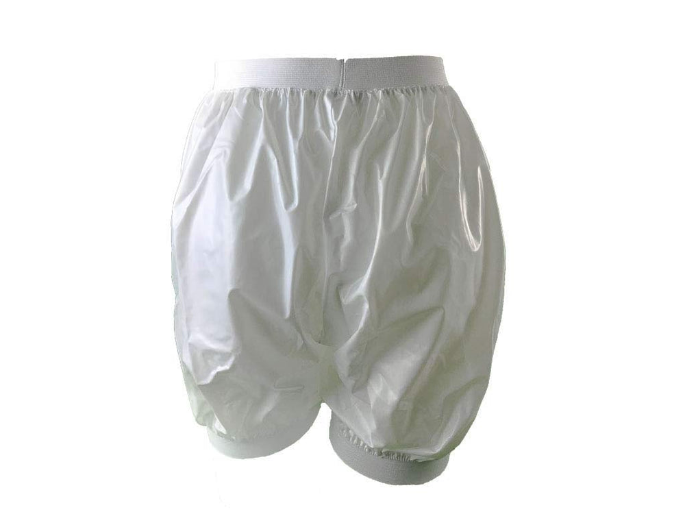 Haian PVC material pants designed to reduce crinkling sounds discreet wear.