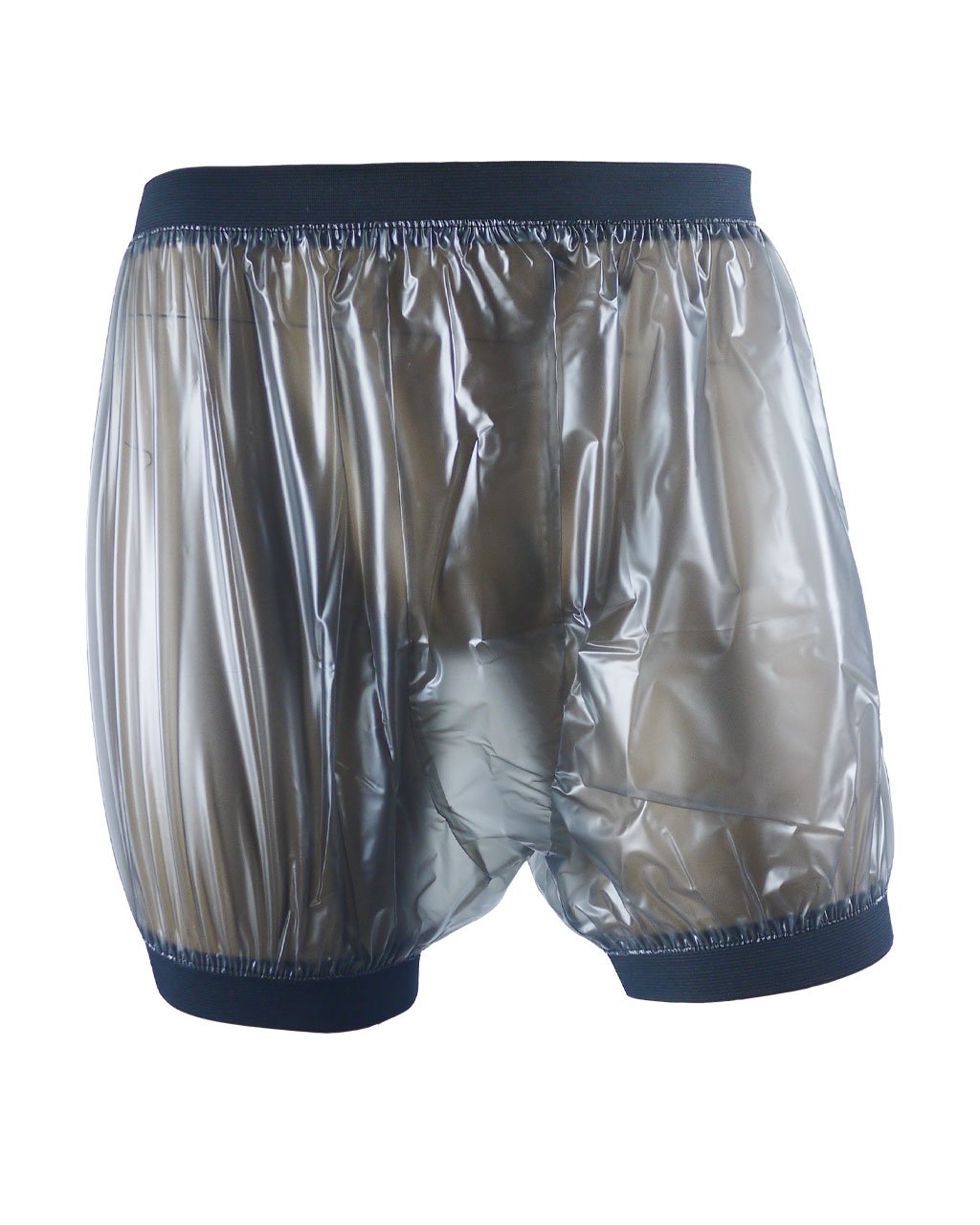 Haian pull-on pants X-Large in transparent black for discreet comfort.