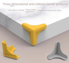 HAILANA silicone corner protector with pre-applied adhesive for quick installation