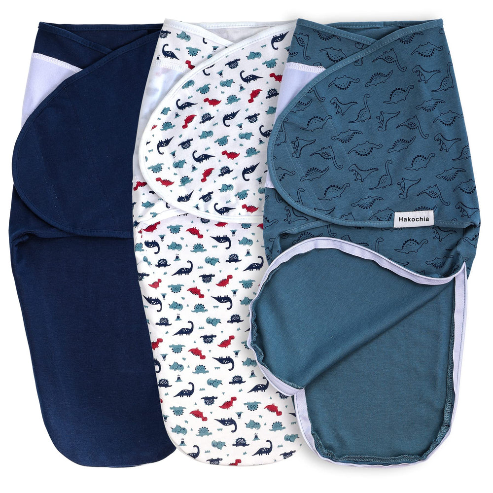 Hakochia baby swaddle with zipper closure for quick diaper changes.