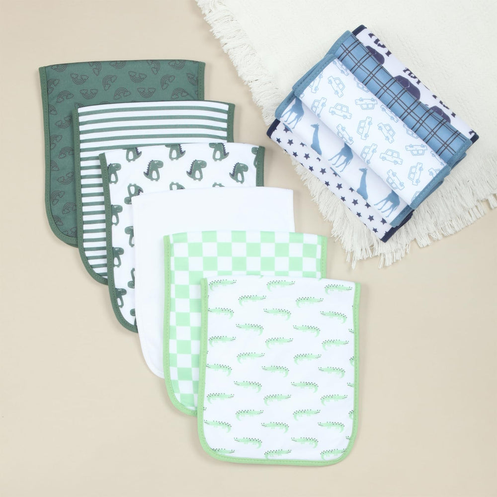 Hakochia burp cloths durable stitching for daily handling