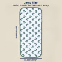 Hakochia burp cloths in neutral colors for versatile daily use