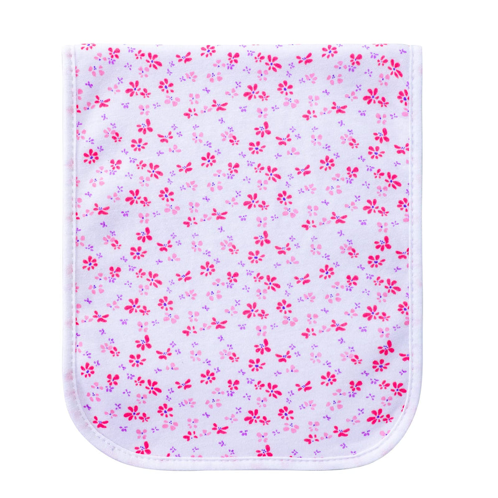Hakochia burp cloths absorb spit-up without bulk
