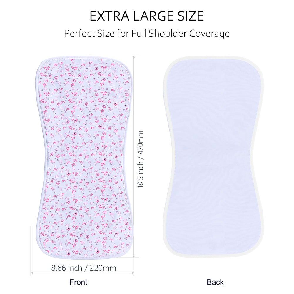 Close-up of soft-neutral fabric highlights absorbent, skin-friendly material.